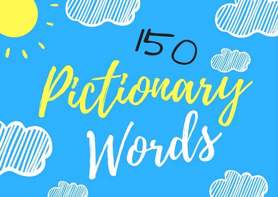 funny words for pictionary