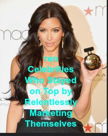 She doesn't sing, dance, or act. But she's one of the most recognizable faces in the world. Kim Kardashian never stops marketing herself.