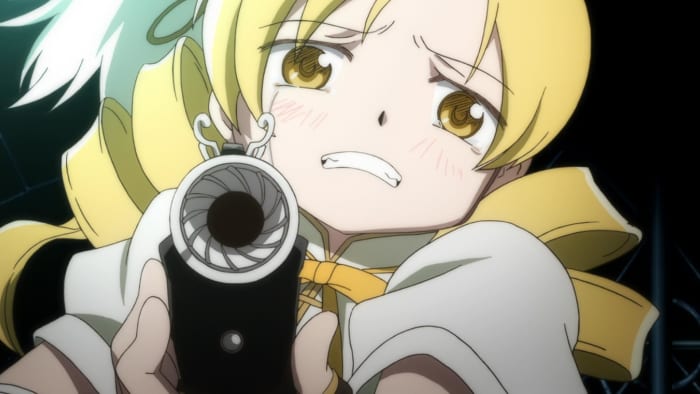 "Puella Magi Madoka Magica" is an anime with a tragic story. It's a surprise this one does better than others with a similar goal.