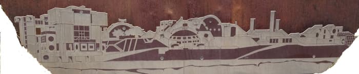 Arcosanti - a Futuristic City started in the 1970s now sits, partially completed, in the Arizona Desert