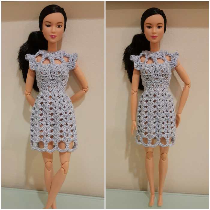 Barbie CutOut ShellStitch Dress (Free Crochet Pattern) HubPages