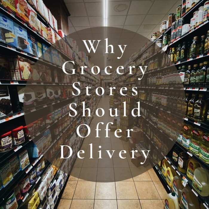 Grocery store delivery services can be really useful to people who are unable to go to the store to shop for themselves.