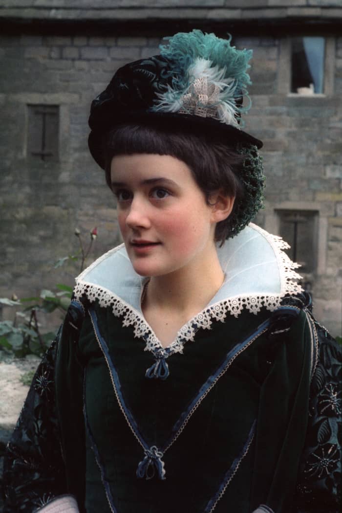 A Still from the series A Traveller in Time 1978 Penelope Taberner Cameron played by Sophie Thompson