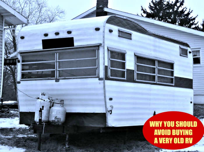 Buying older RVs can create many problems for owners.