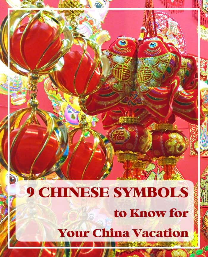 9 Chinese symbols for love, wealth, luck, and happiness that you would most likely encounter during your stay in China.