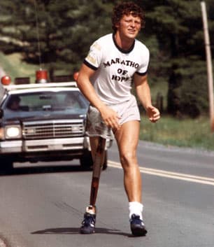 Terry Fox ran halfway across Canada trying to raise money for cancer research when he had only one leg. Looking to him and other role models will inspire and motivate you.