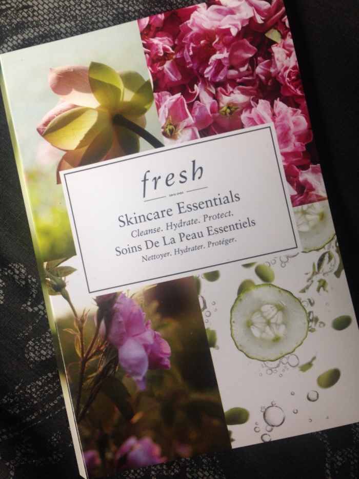 Fresh skincare products