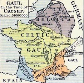 Modern day France is where Caesar conquered and named the area Gaul, but why did he not continue into Germany?