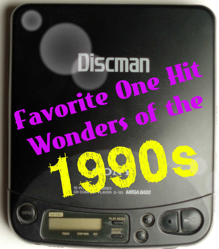 Make a 1990s nostalgia playlist featuring these favorite one-hit wonders from the era. A one-hit wonder is an artist who achieves success primarily for one song.