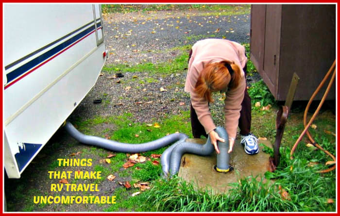 There are a number of things that make traveling in an RV uncomfortable.