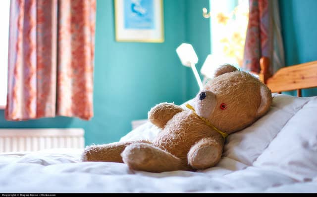 Charging a loved teddy bear is a great way for children to benefit from reiki.