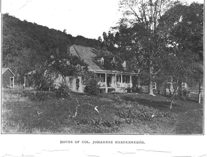Home of Col. Johannes Hardenbergh. Slave owner of the Baumfree family.