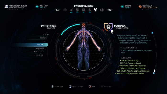 This article will offer some guidance on how to build a Sentinel profile in "Mass Effect Andromeda."