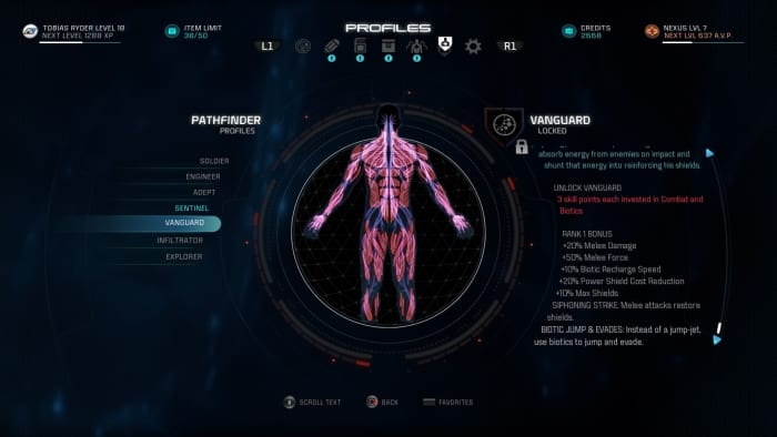 This article will offer some guidance for how to make a Vanguard profile in "Mass Effect Andromeda."