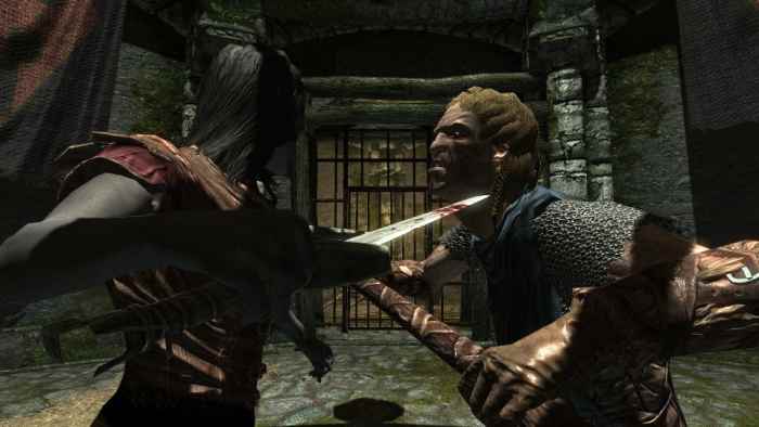 Meet the pointy end of my stick, traitor!