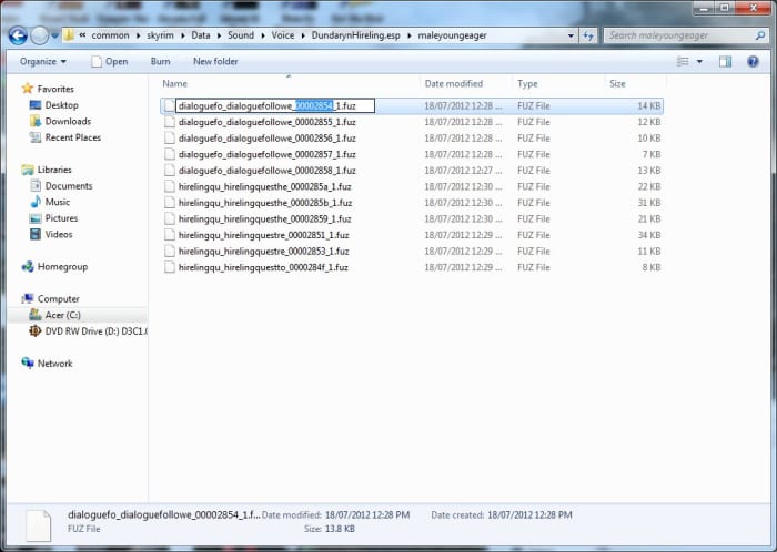 Change these 8 digits. The first two should be 00, the rest should be the ID from your duplicated dialogue Info.