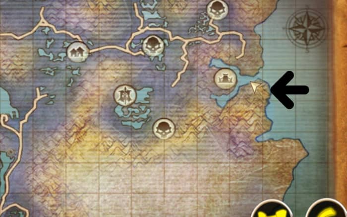 Swamp Fish King location in Swamp of Wyrms.