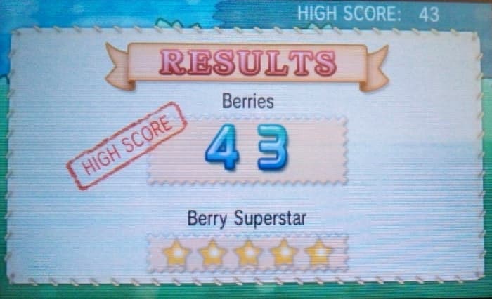 I enjoy the agility and coordination required when playing the Berry Picker minigame.