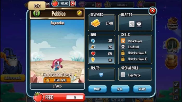monster legends best epic to breed fast