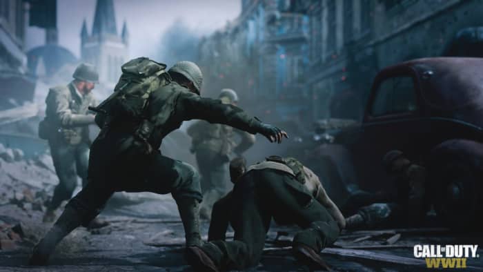 The new "heroic acts" feature encourages you to act on the camaraderie that the characters build and perform acts such as dragging wounded soldiers to safety or accepting the surrender of your enemies.