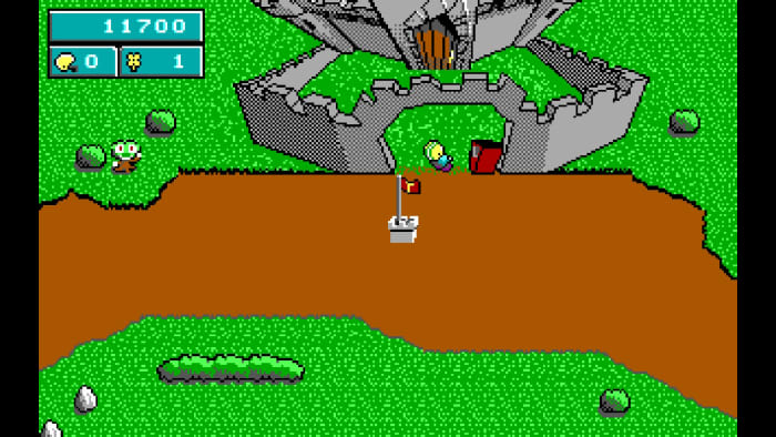 The overworld map in Commander Keen in Keen Dreams (Nintendo Switch version).