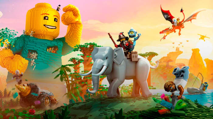 Create your own world with Legos!