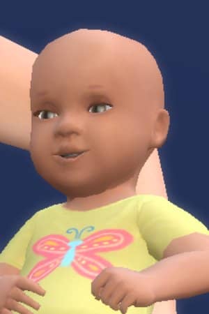 Extreme Zoom-Ins From Close Distances: When someone is holding the baby up you can get a great baby portrait by getting close enough to zoom in all the way.