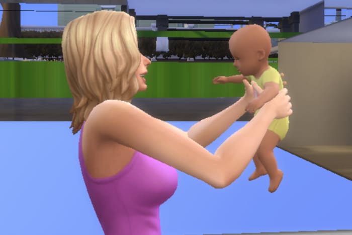 You have one chance to get a shot of a mother meeting her newborn using this precious pose.