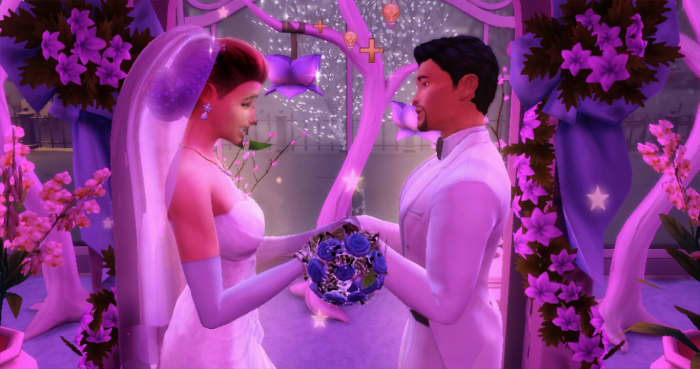 At least, you can have a fairy tale wedding in "The Sims 4" if you plan it well.
