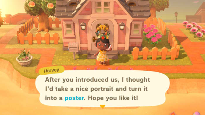 After visiting Harv's Island and playing with villagers or Amiibos, you'll be able to order their posters from the Nook Stop machine.