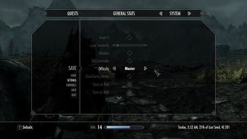 The difficulty slider can be looked at in two ways: as a way to make the game harder or easier, or as a way to make your character more or less epic. Pick a setting that works for you.