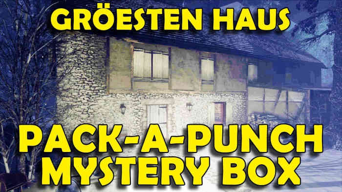 How To Upgrade Weapons Unlock Mystery Box In Groesten Haus Call Of Duty WW2 Zombies LevelSkip