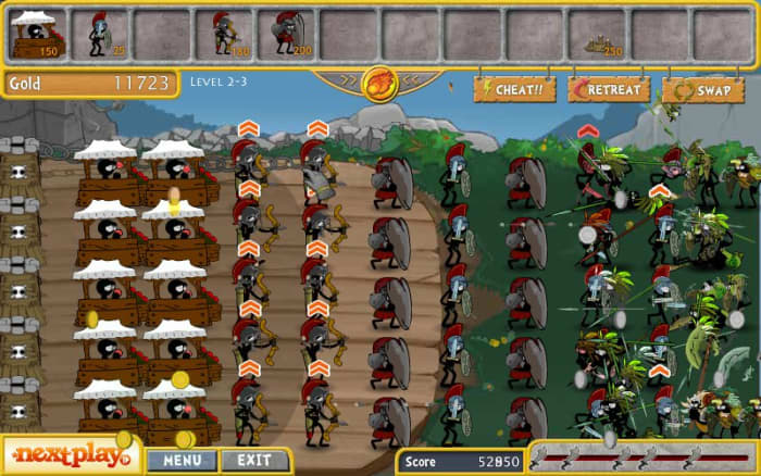Teelonians - Clan Wars uses PvZ game mechanics with a more traditional tower defense theme and can get quite hectic on higher levels.