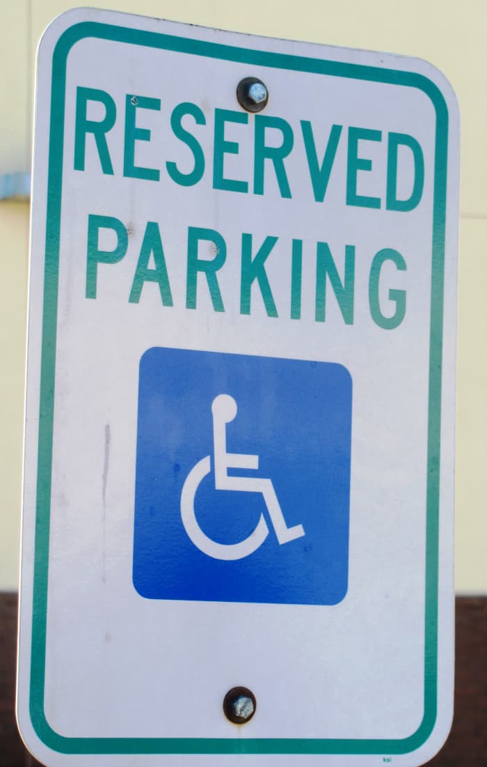 MS was not the way I wanted to score a priority parking spot, but disabled parking does help when you have mobility issues.