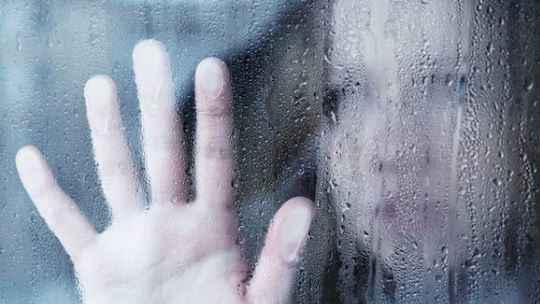 "I can't come over tonight. Got a whole evening full of being sad and smudging up my windows."