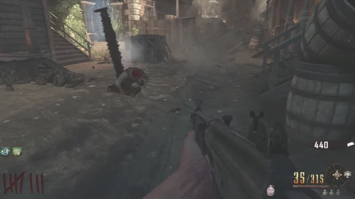 The Head Chopper will create Crawlers if placed on the ground. It is intended to be placed at head level.