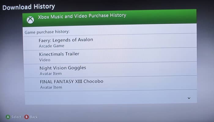 Select the items; you'll then have the option to re-download them!