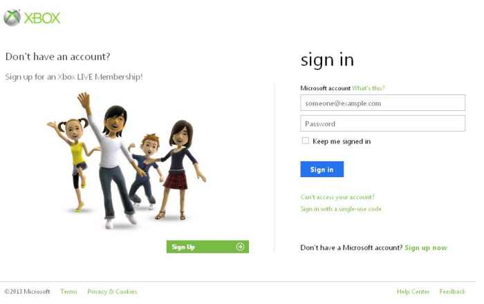 Use your login credentials to sign in!