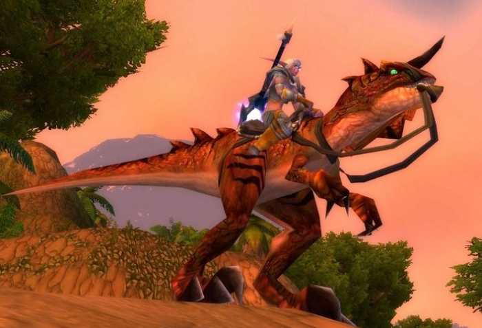 The Savage Raptor in game.