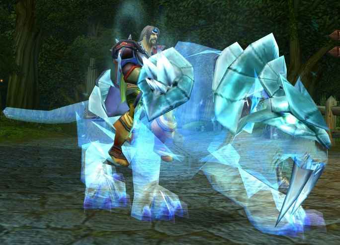 The Spectral Tiger in game.