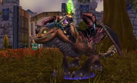 The Mottled Drake in game.