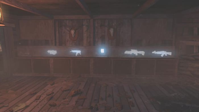 The other five weapon chalks are located in the bottom of the Gunsmith.