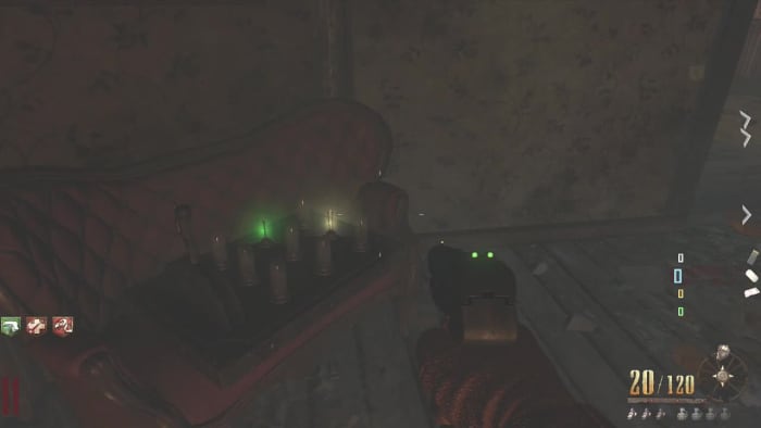 The bulb will turn from yellow to green when the correct bell is activated.