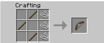 Bows are great for shooting mobs from a distance, especially creepers.