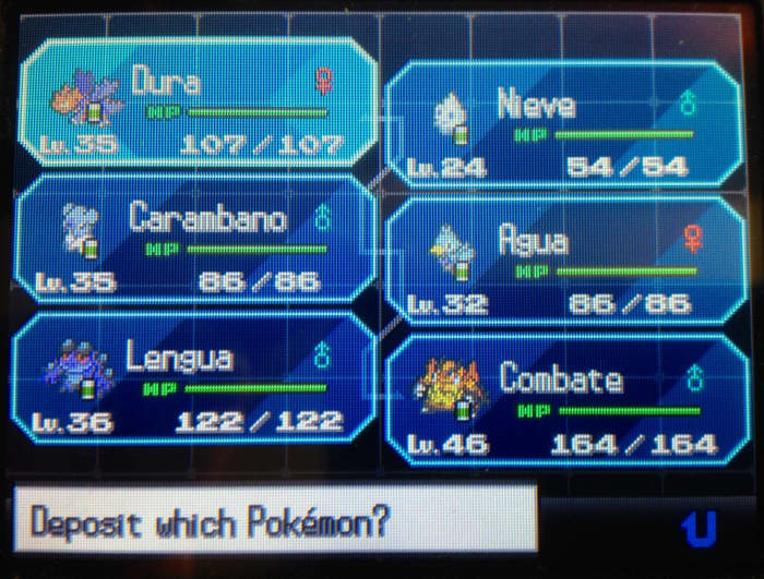 You can choose which Pokémon from your party you want to leave at the Day Care.