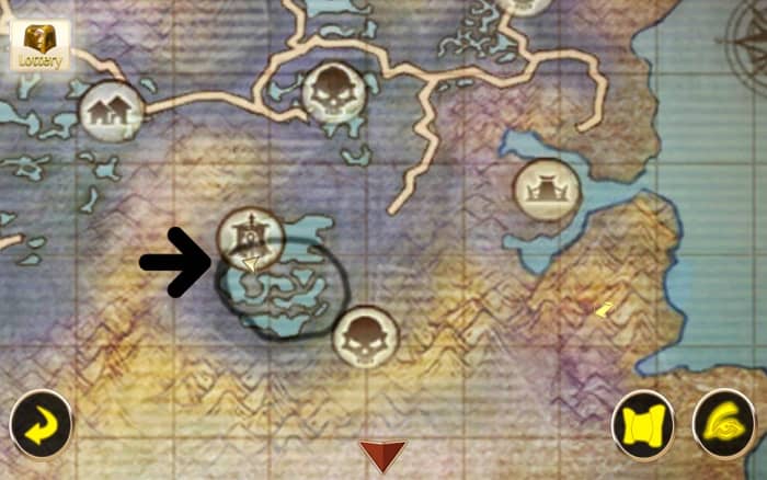 Eye of the Swamp Mount Location in Swamp of Wyrms