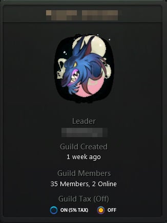 Imposing a guild tax as a way to make money off of your guild members is risky business and not recommended.