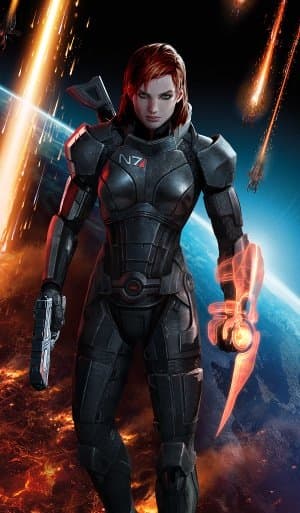 Shepard from "Mass Effect" is one of the most popular female protagonists in the industry.