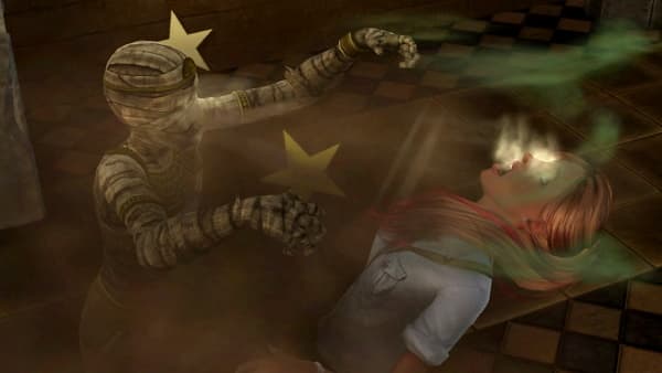 The "World Adventure" expansion adds the delightful option of killing your Sims with a Mummy's Curse.