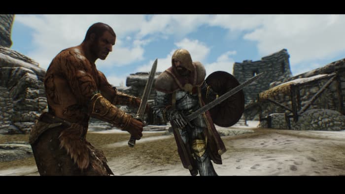 New high quality armour for "Skyrim" from the Immersive Armors mod by Hothtrooper44.